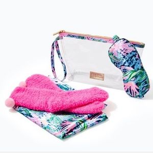 Lilly Pulitzer Satin Sleep Set